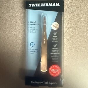 Tweezerman Rose Gold Award Winning Slant Tweezer